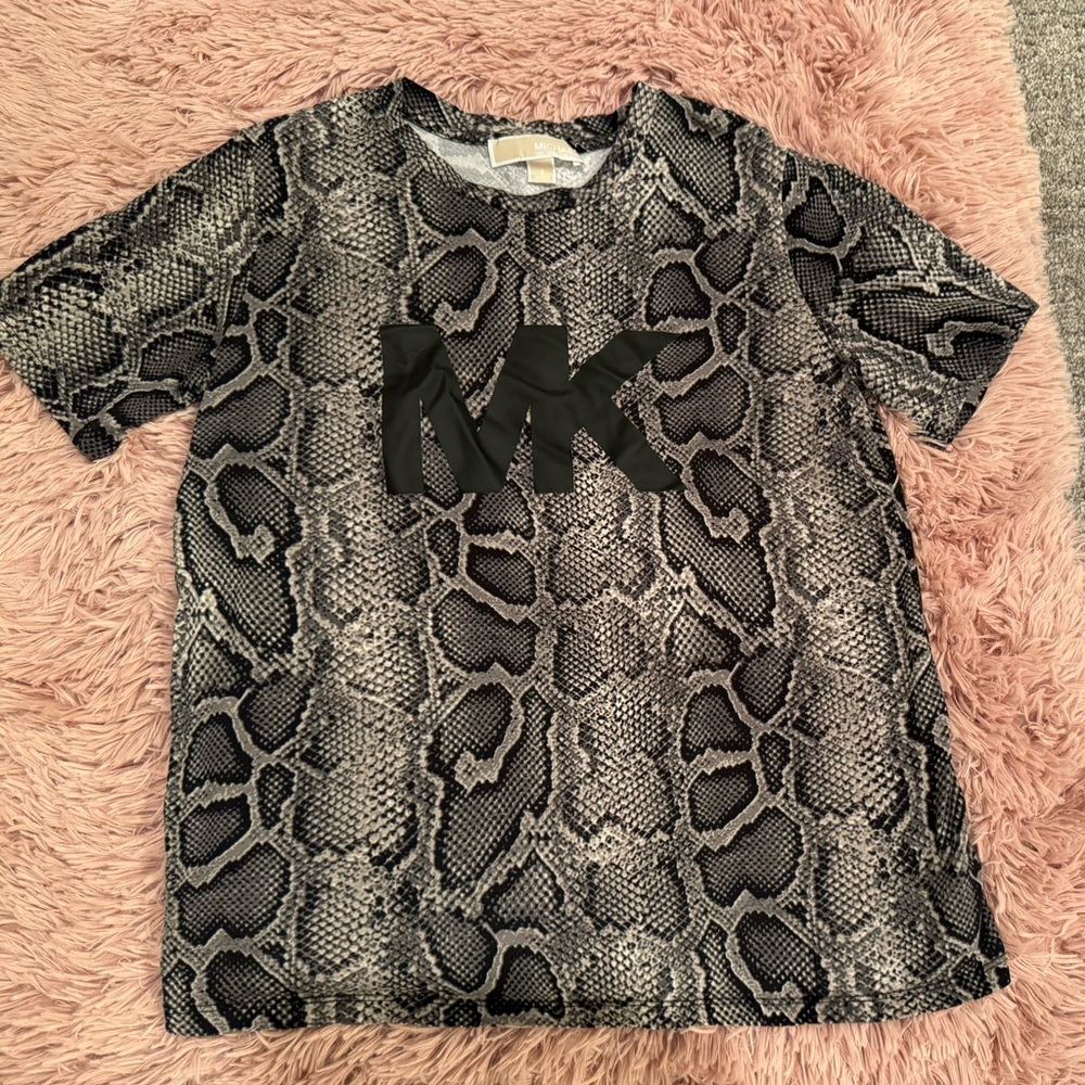 Michael kors, Cocodrile Print Tops, Size S